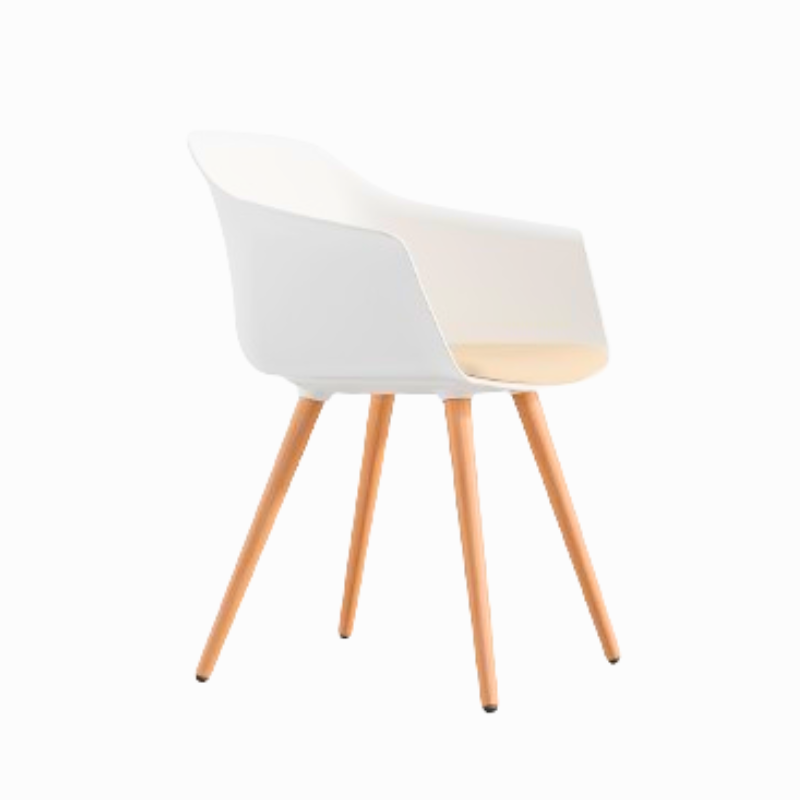 Actiu Noom 60 chair in white colour