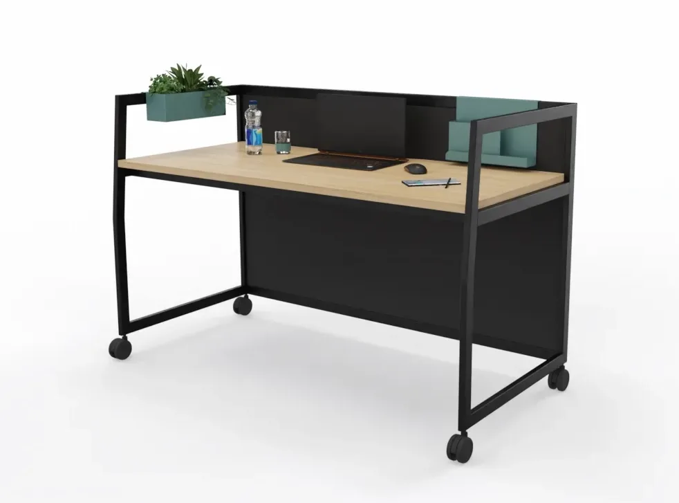 Maro Wariant Desk With Low Modesty Panel