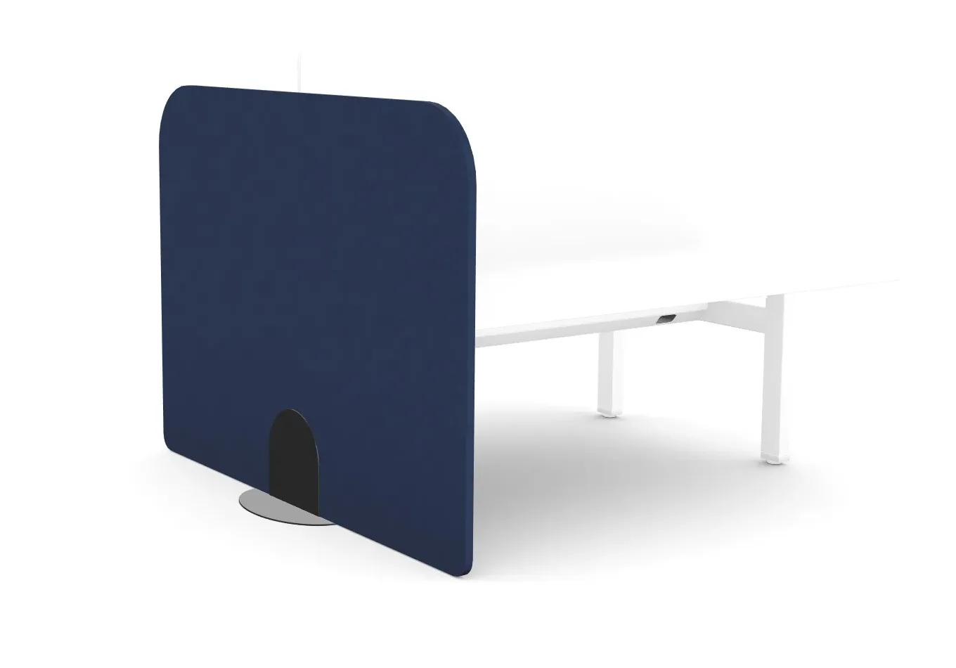 Koala Bench Freestanding Screen Navy Blue